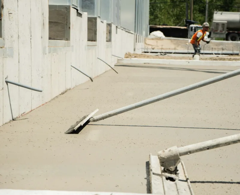 concrete install slab bottom tampa heights fl